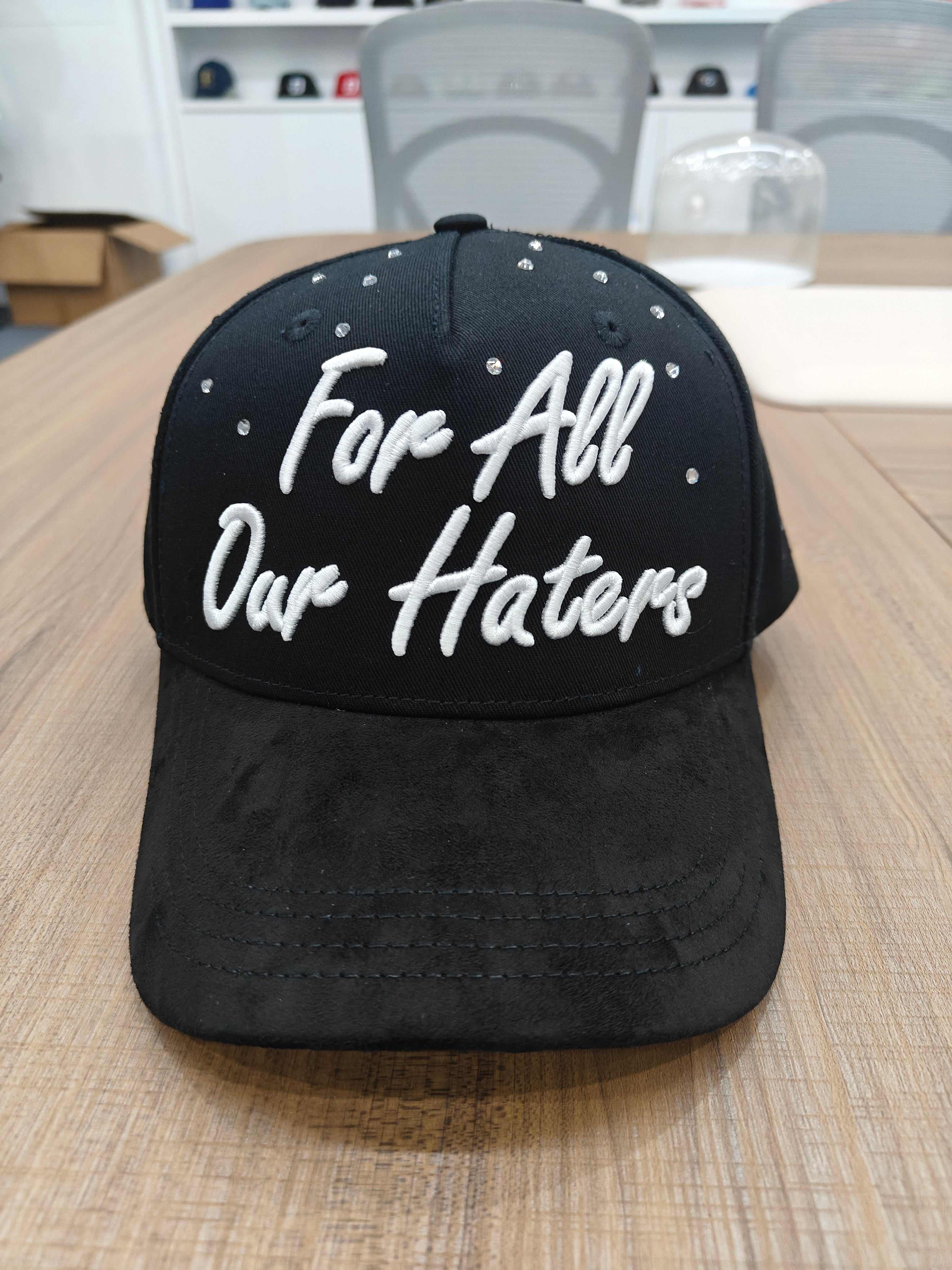 Dandy Hats - Rhinestone Embroidery Satin Lining