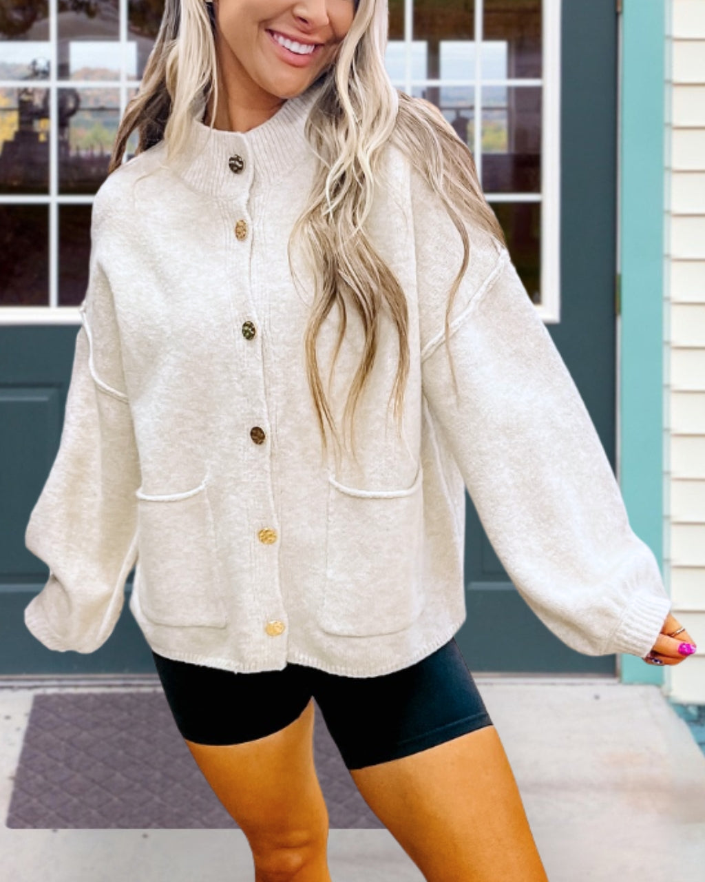 Soft Structured Knit Sweater