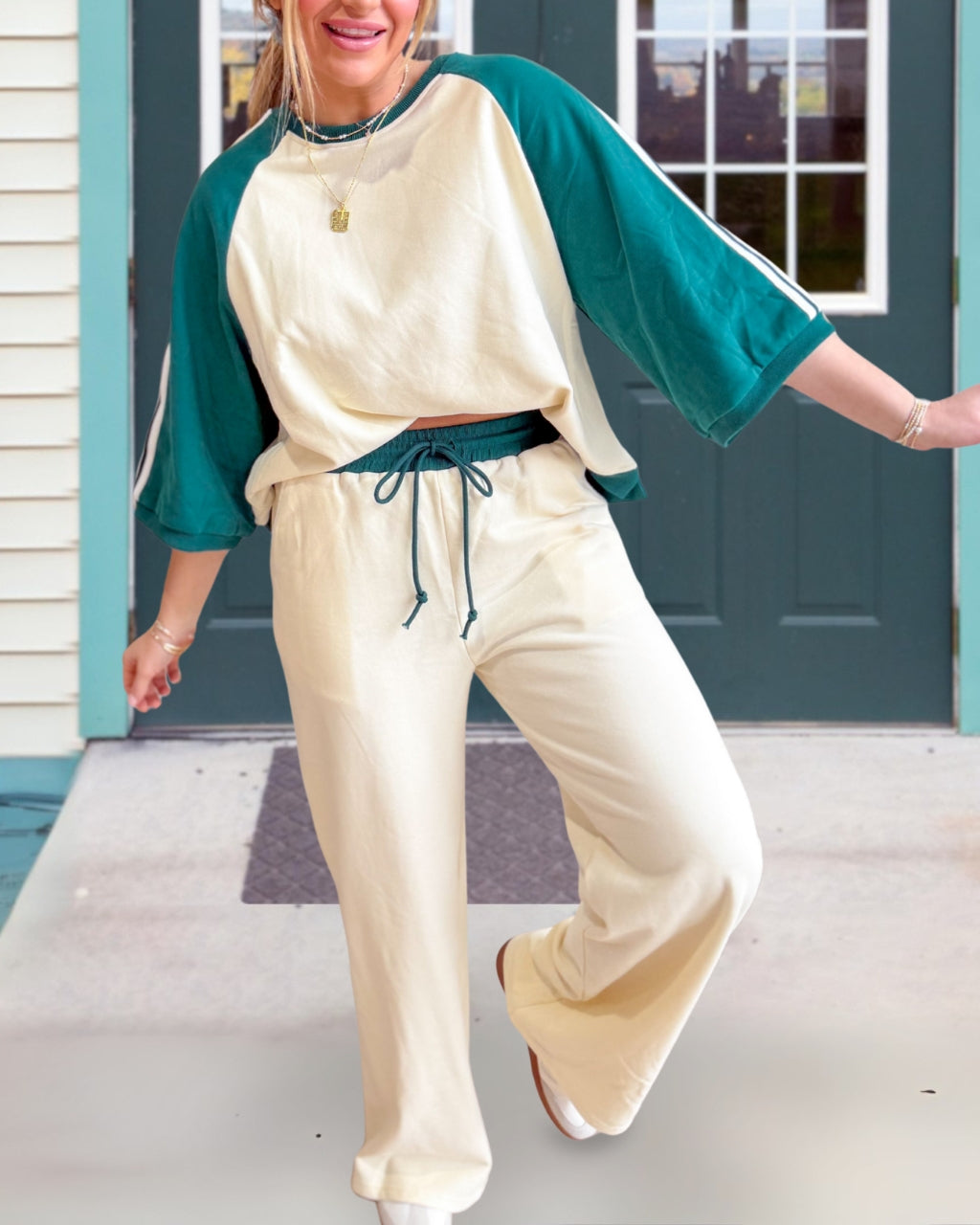 Sporty Edge Raglan Sleeve Set