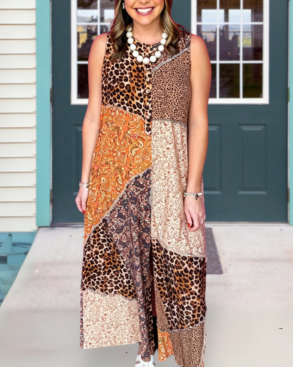 Leopard Print Resort Jumpsuit