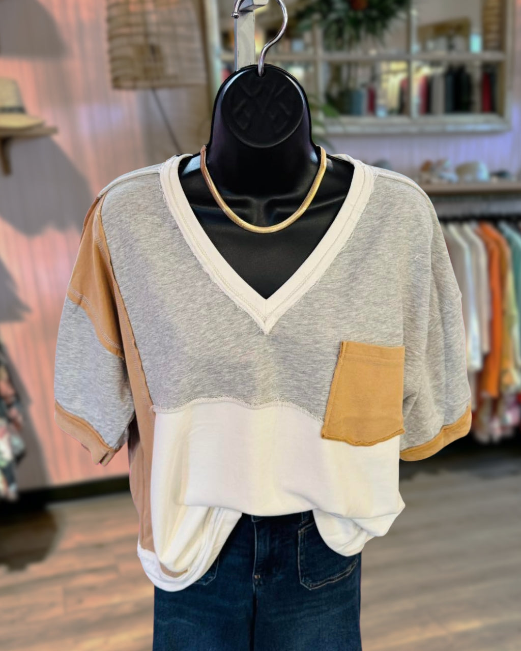 Catch The Eye Colorblock Tee
