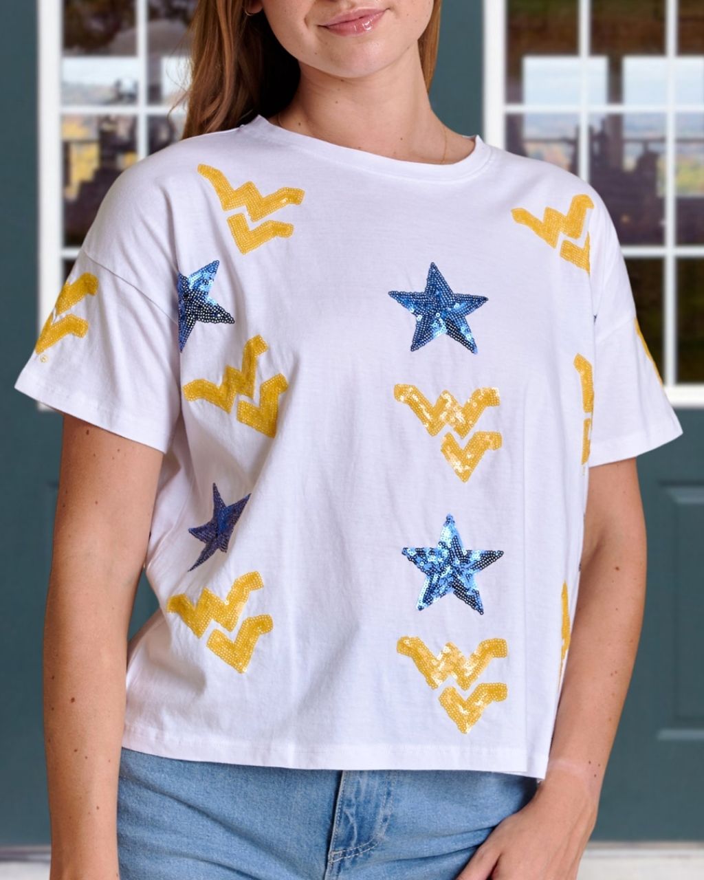 Game Day Star Sequin T-shirt