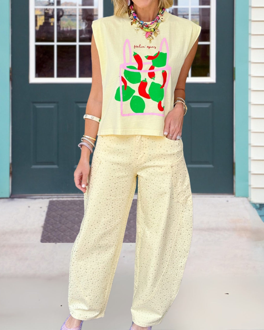 Stylish Sparkly Rhinestone Pants