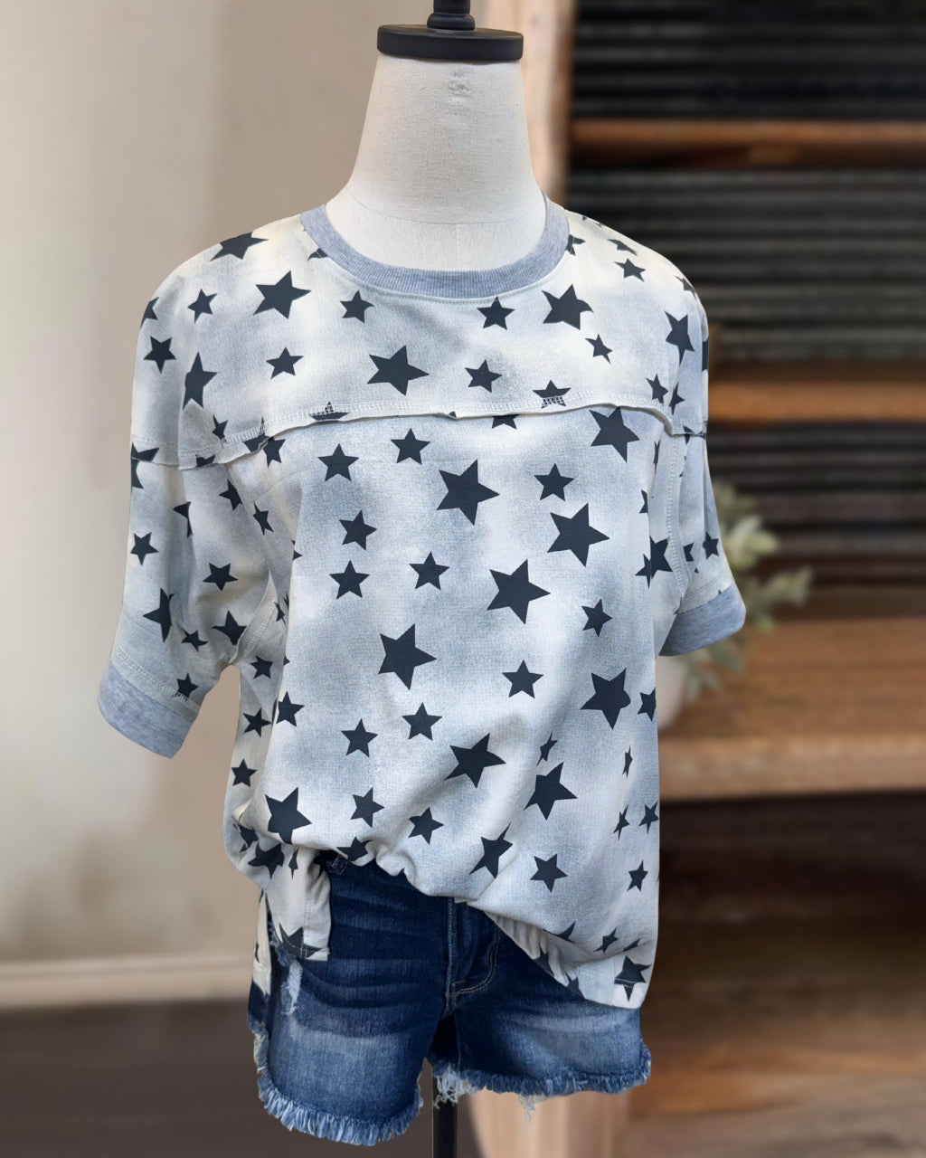 Stylish Star Crew-Neck T-Shirt