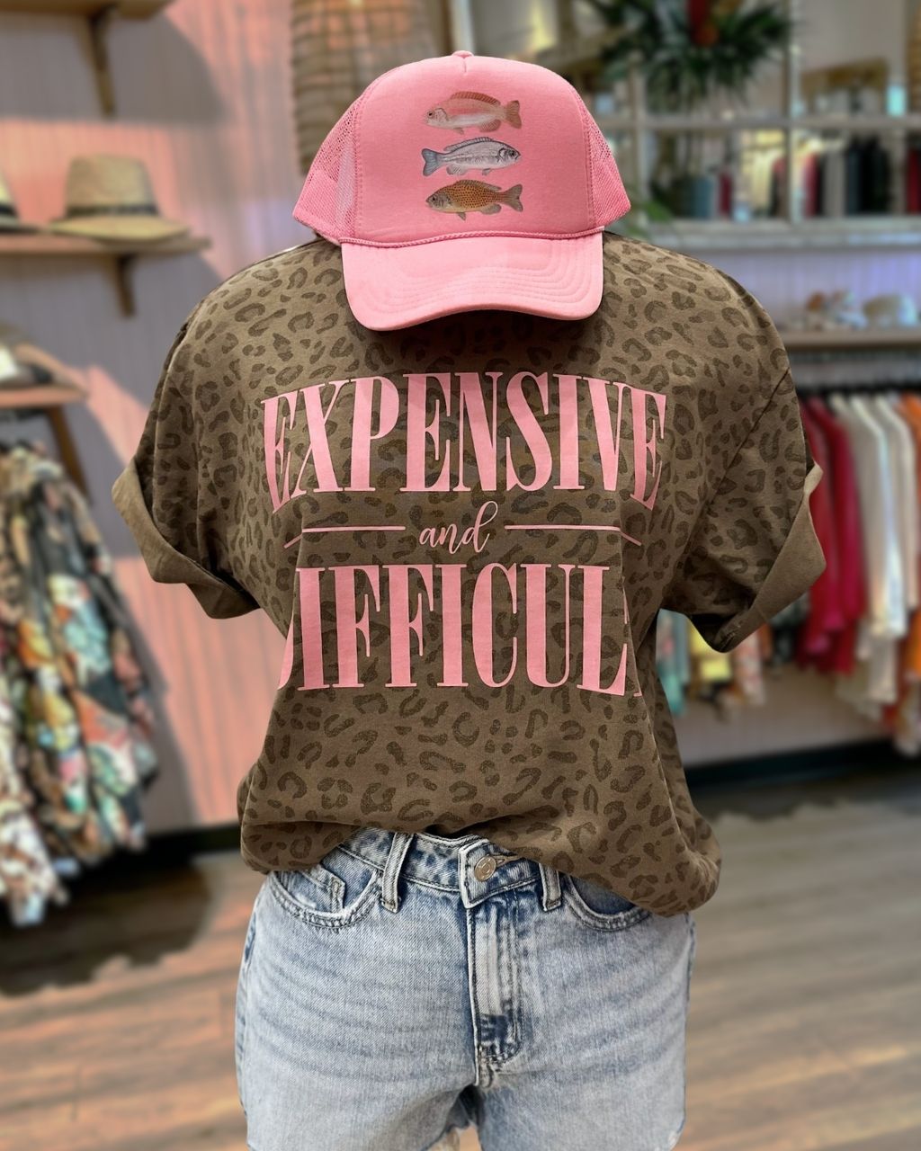 EXPENSIVE and DIFFICULT Leopard Top