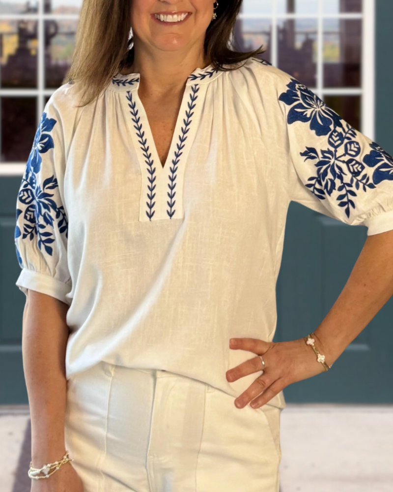 Boho Dream Embroidered Top