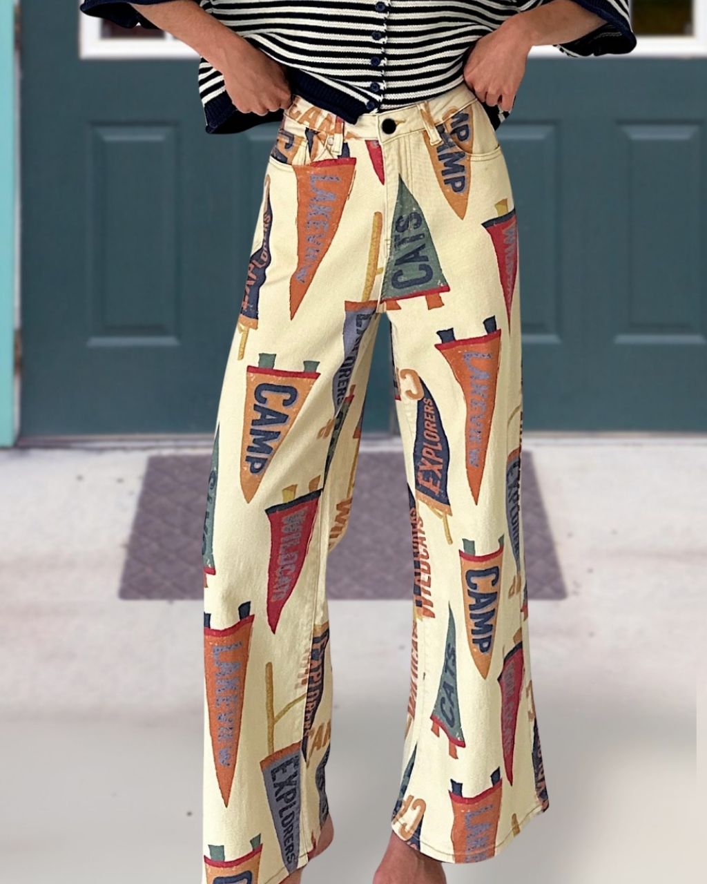 CAMP Triangular Flag Pants