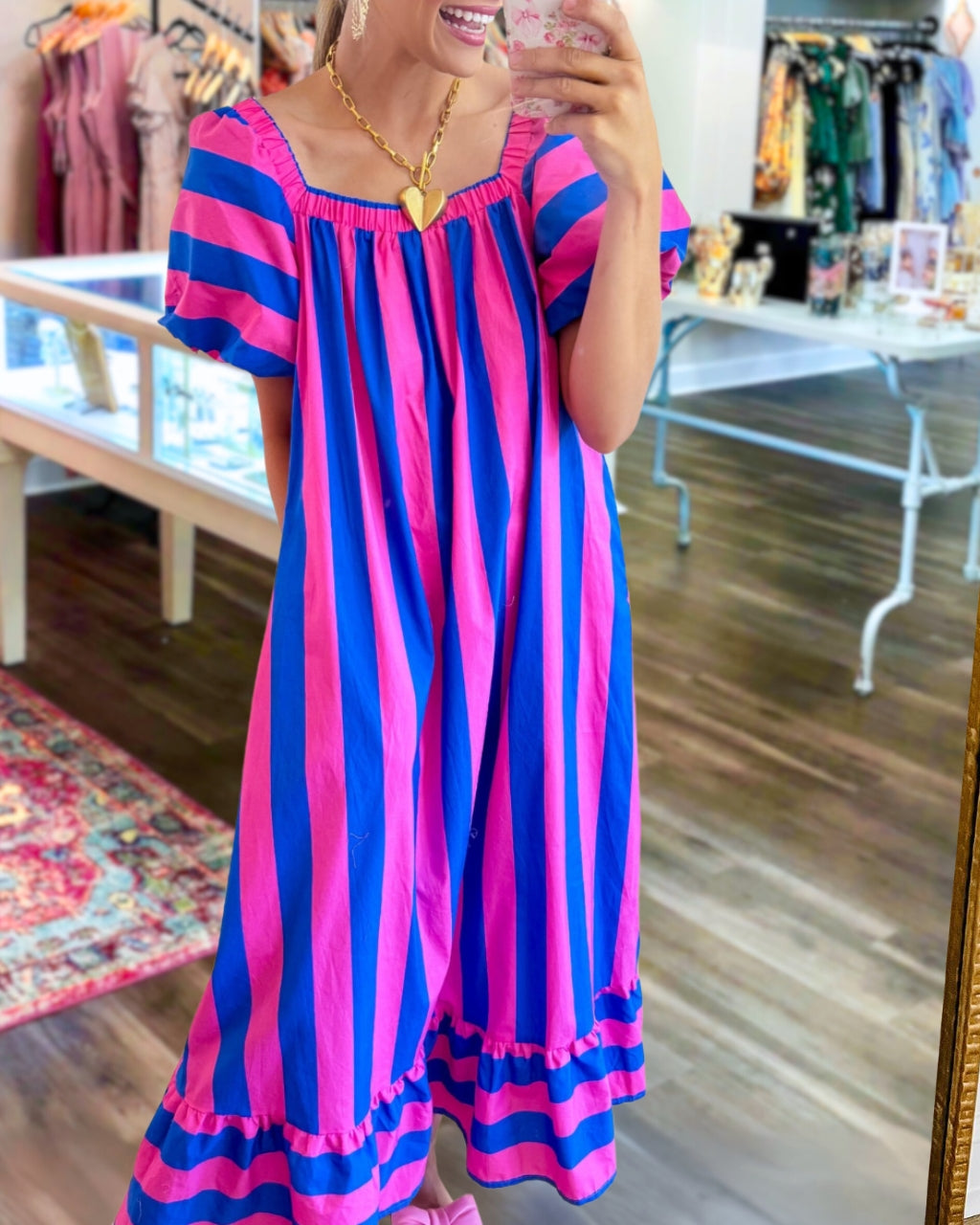 Neon Story Maxi Dress