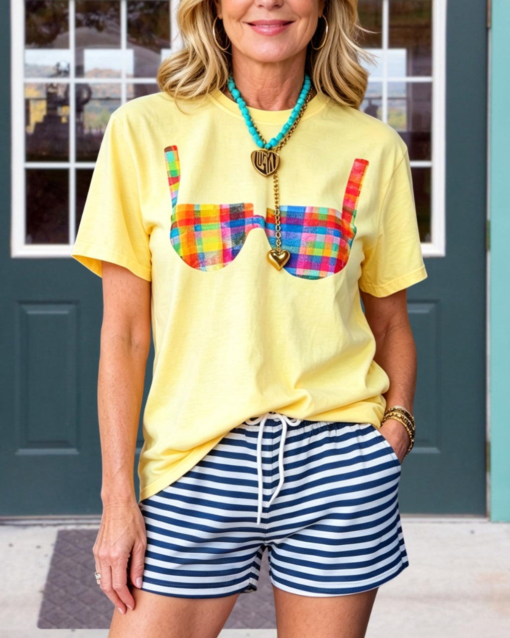 The Bikini Block Tee