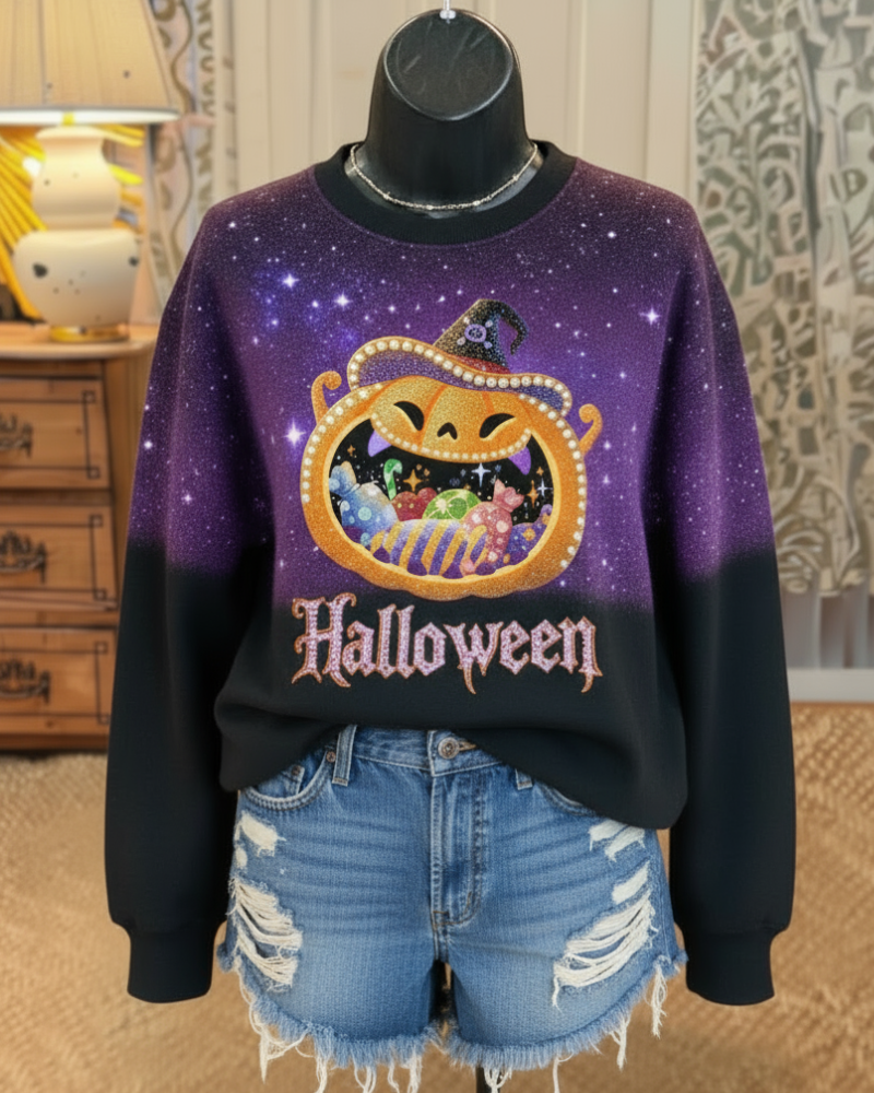 Magical Pumpkin Halloween Top