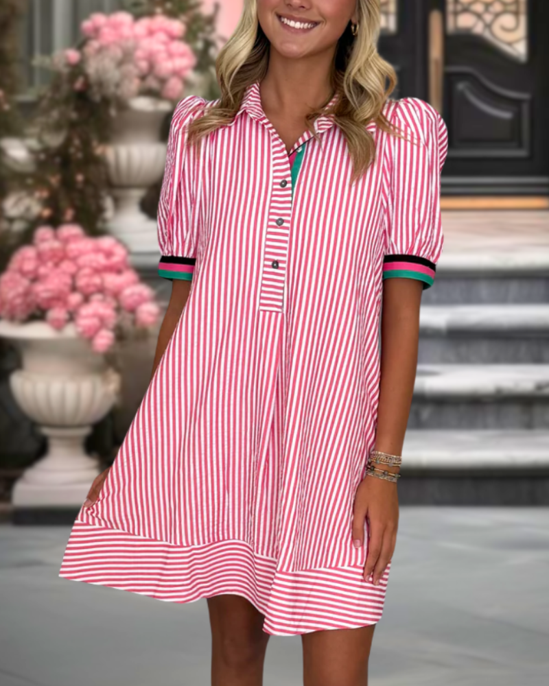Wind Stripe Dress