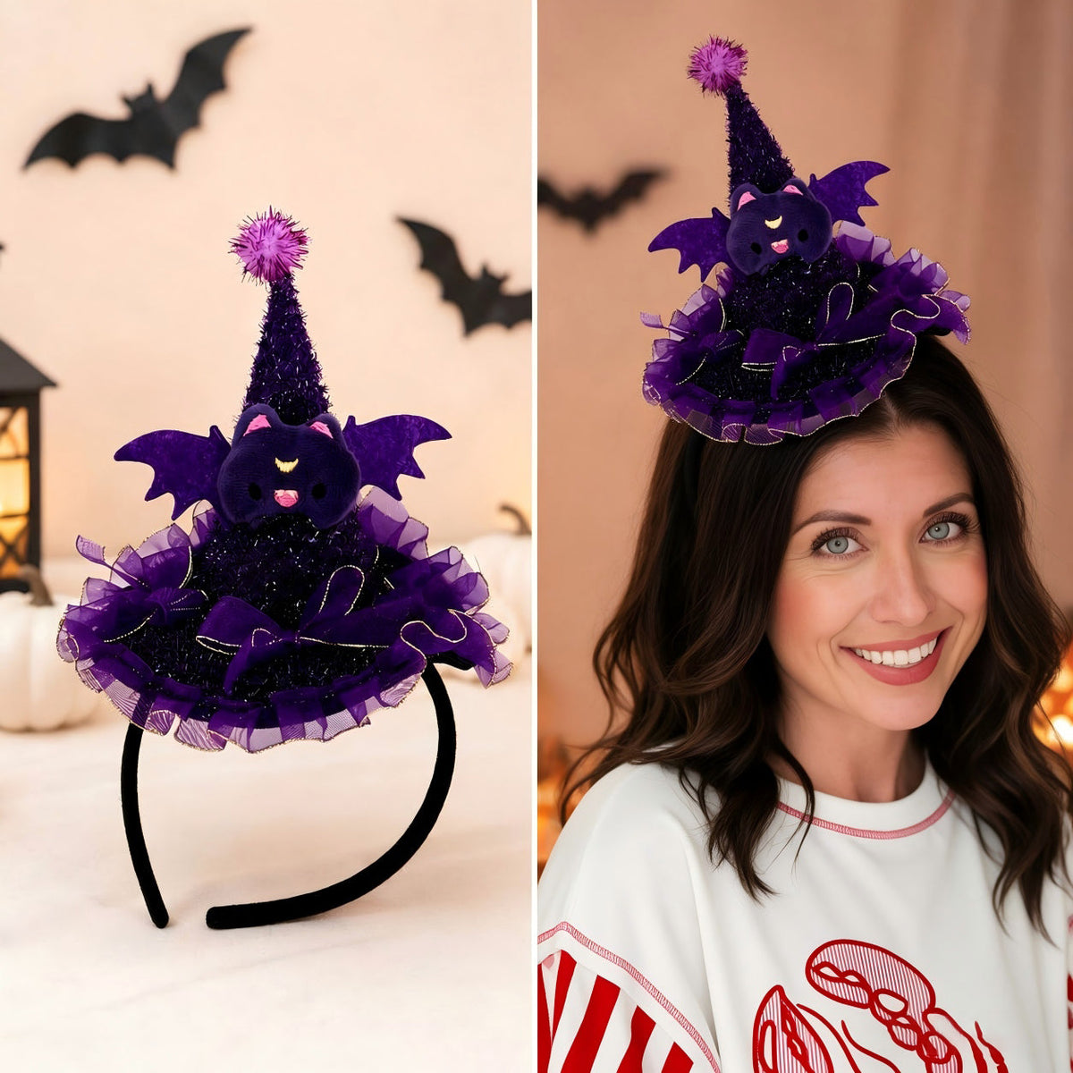 Halloween Pumpkin Hat Headband
