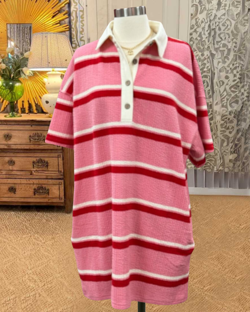 Striped Bubble Dress