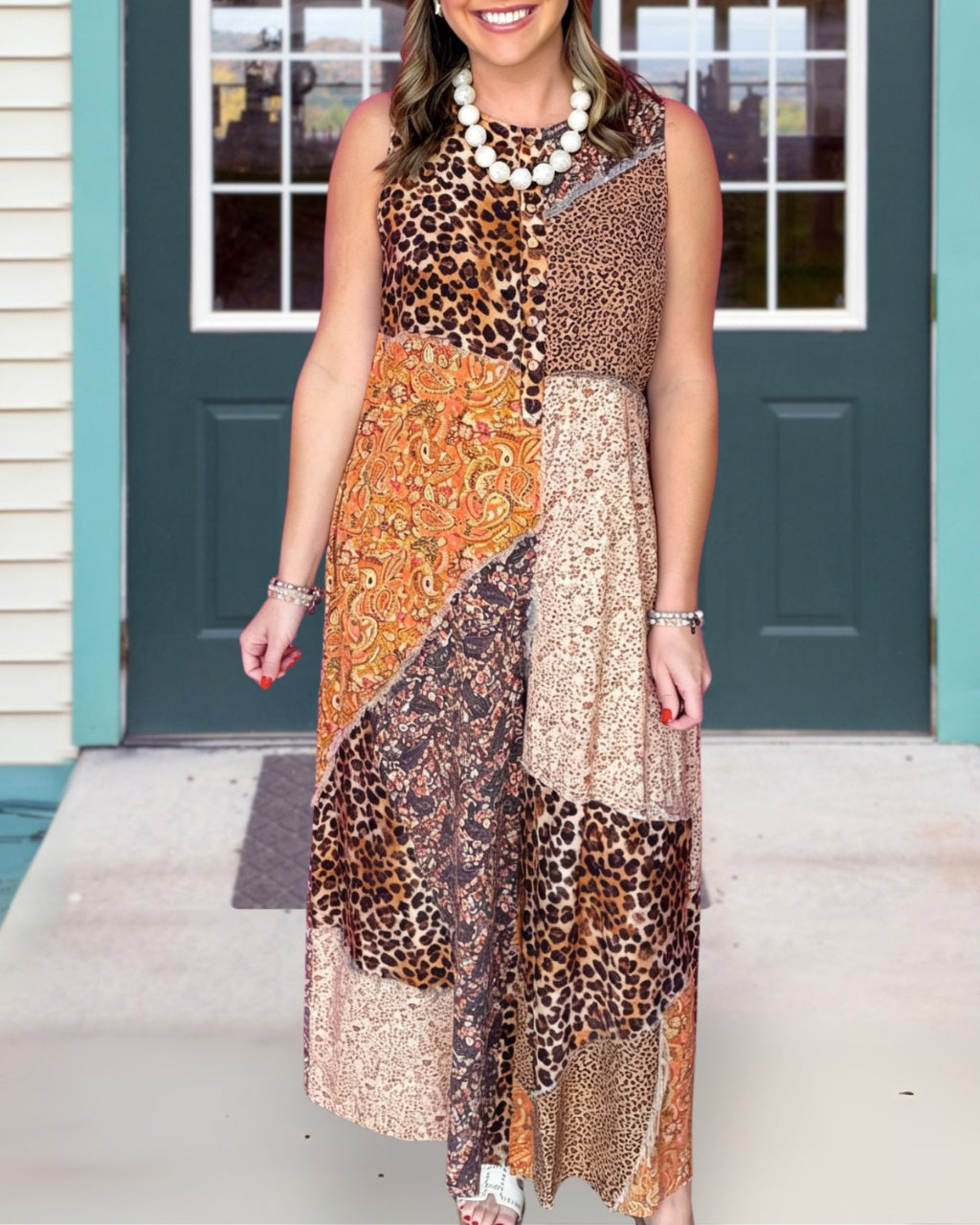 Leopard Print Resort Jumpsuit