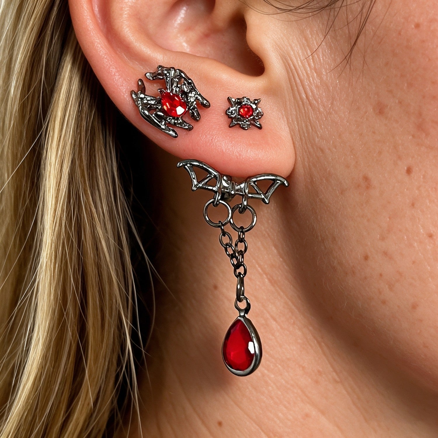 Dark Style Halloween Earrings