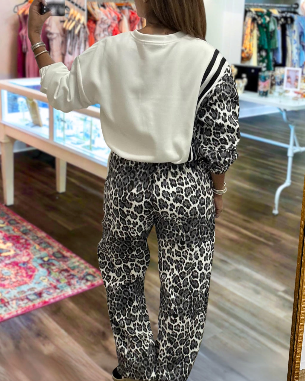 Patchwork Leopard Cotton Set