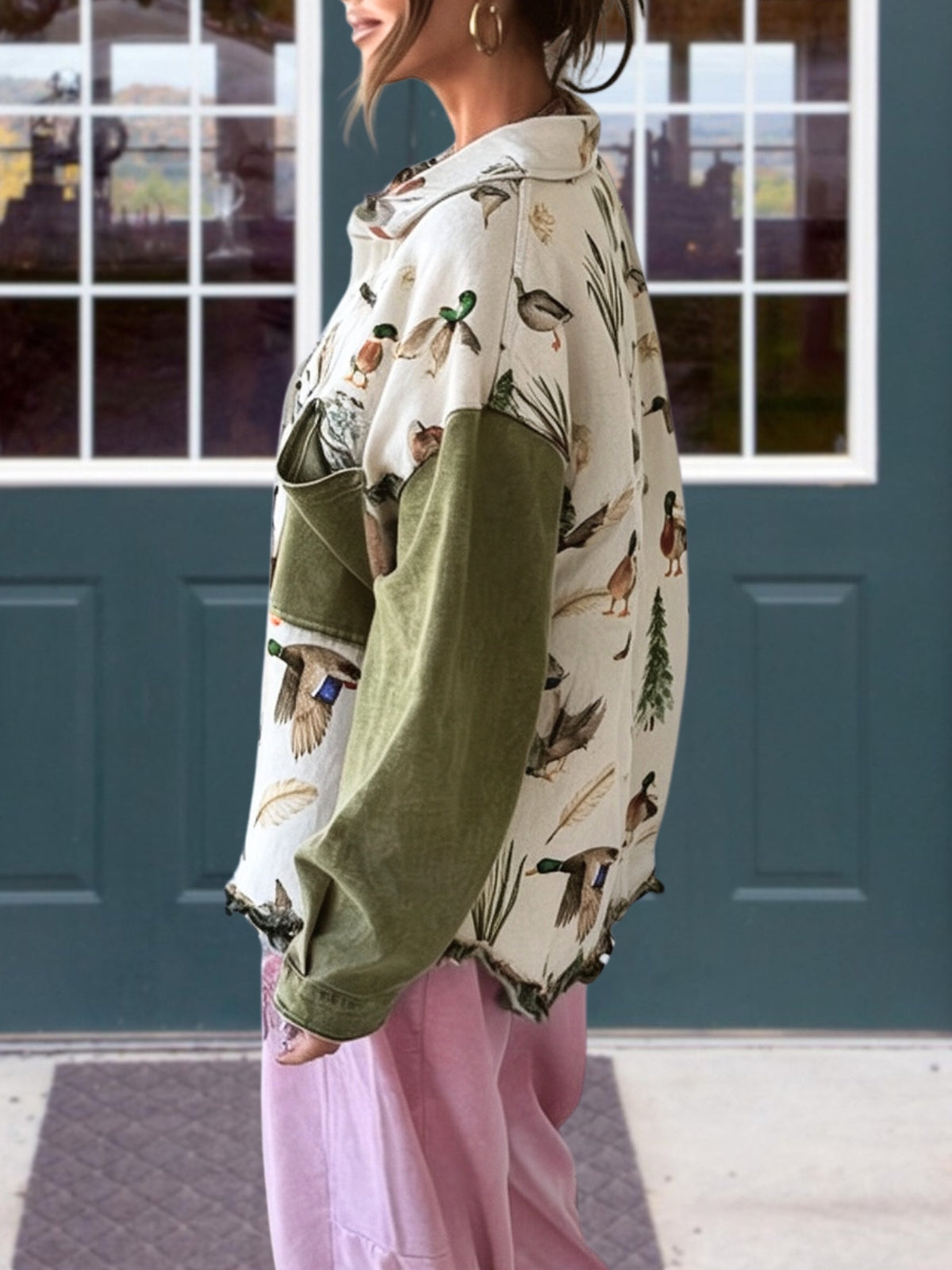Mallard Duck Patchwork Jacket