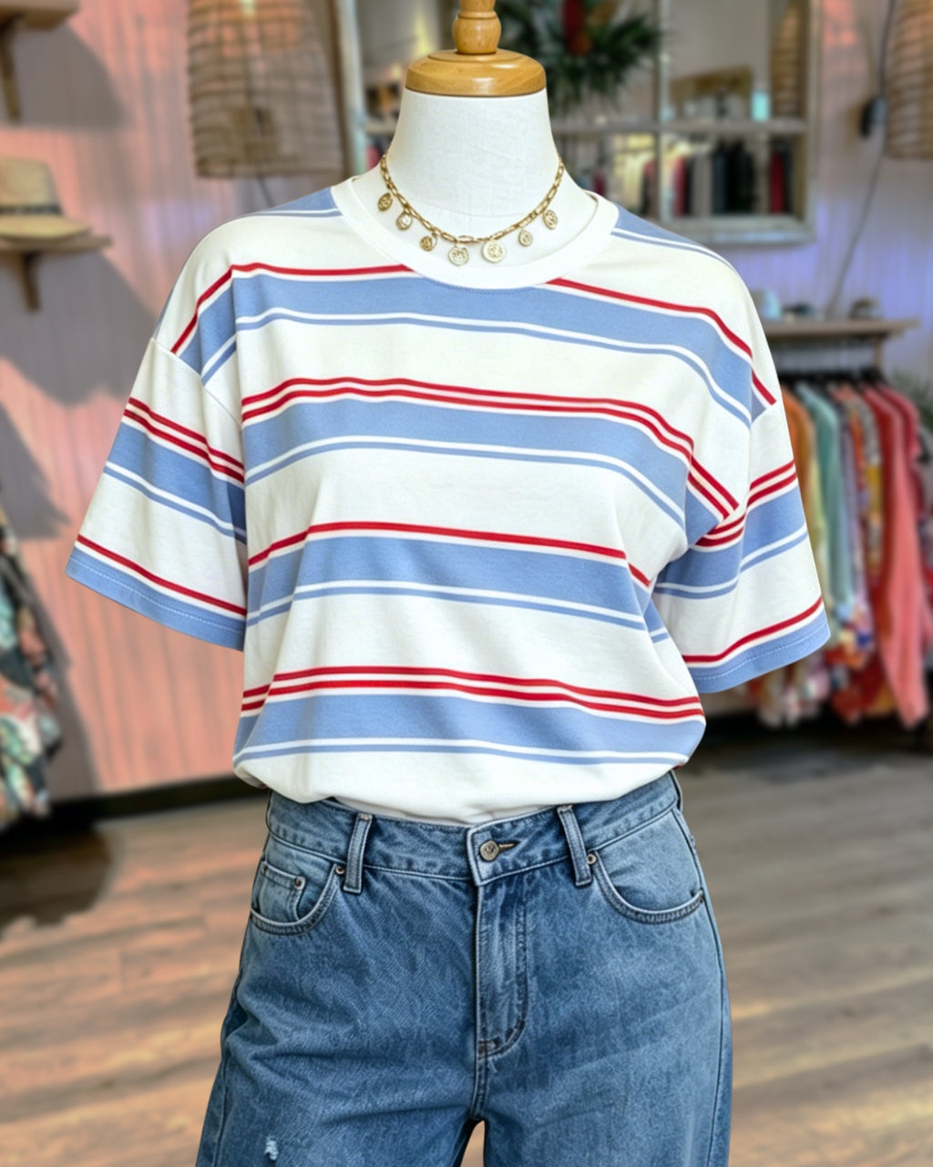 Classic Striped Everyday T-Shirt