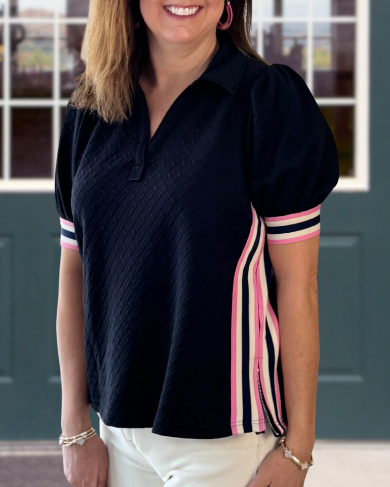 Color Clash Joy Top