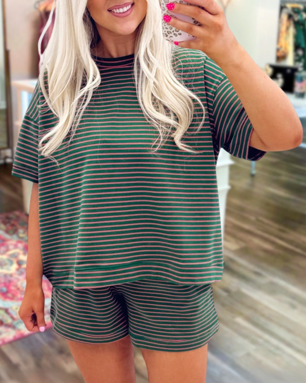 Constant Stripe Duo Set