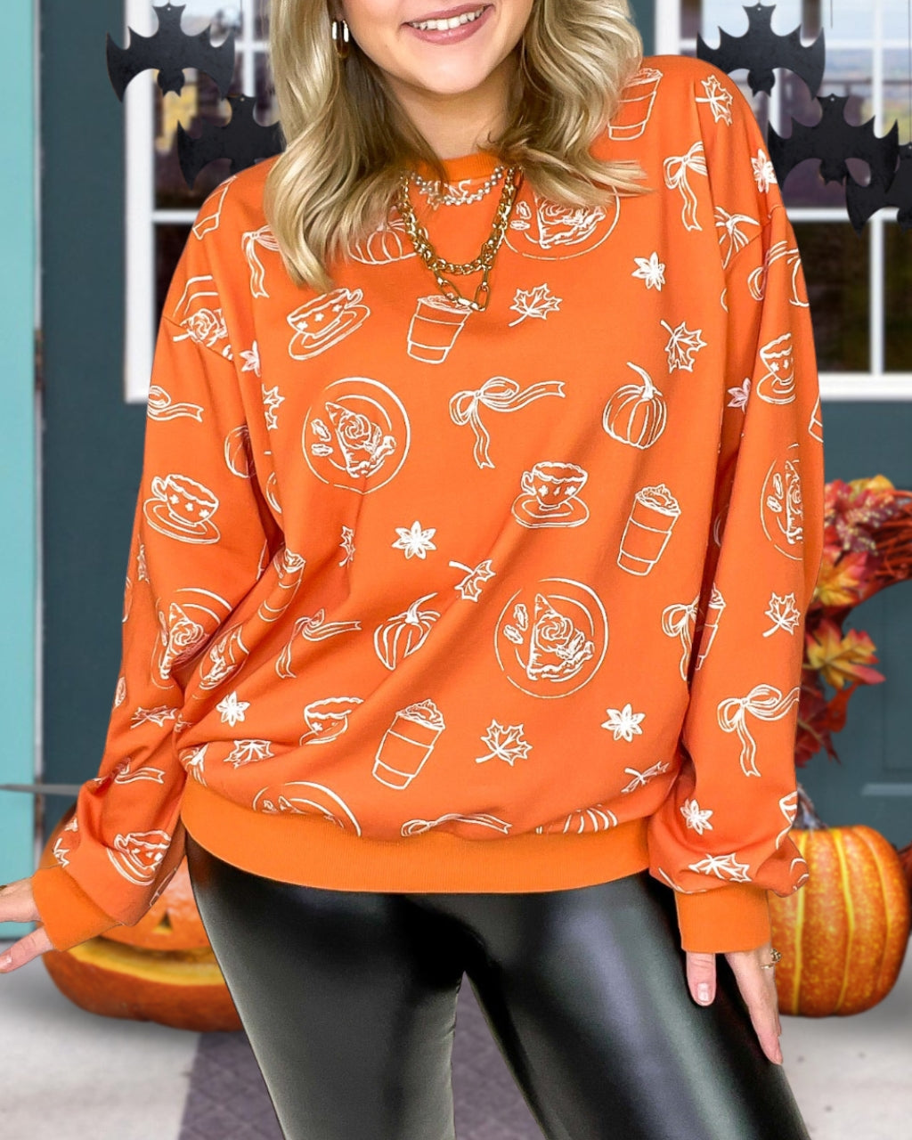 Cute Autumn Inspired Pumpkin Pullover