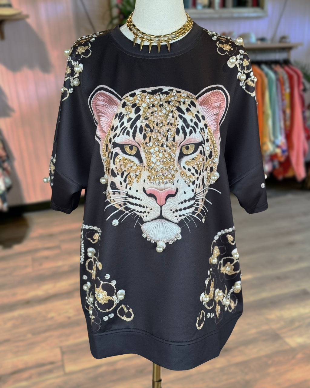 Maximalist Leopard Graphic Tee