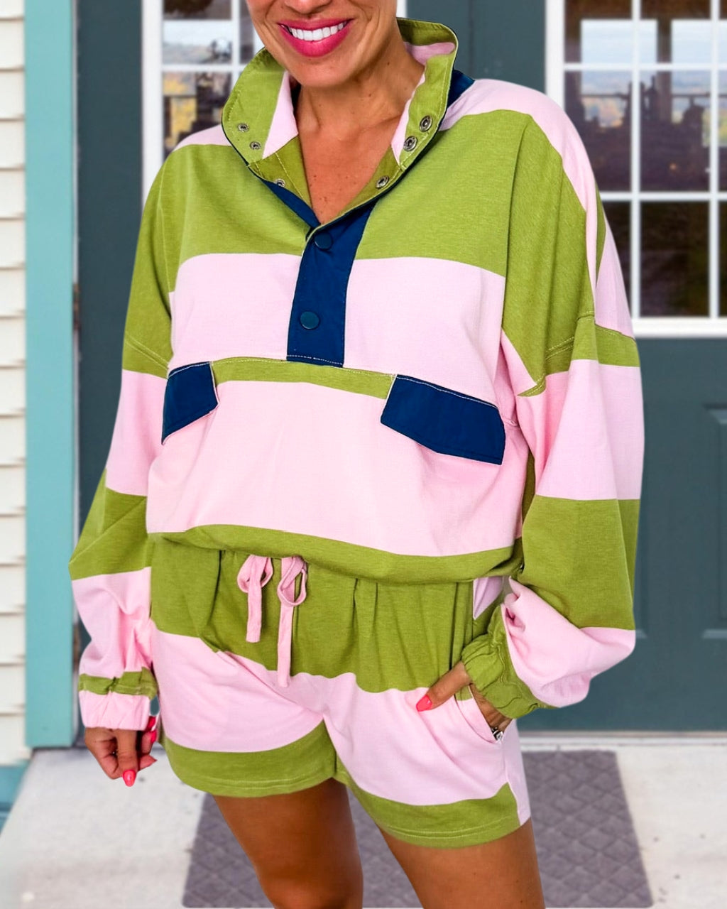 Bright Breezy Stripe Set