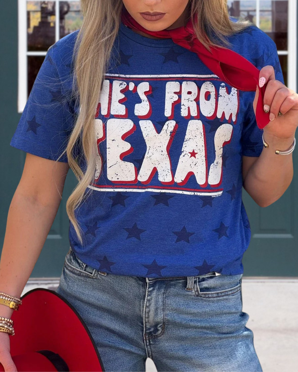 "She's From Texas" Printed T-shirt