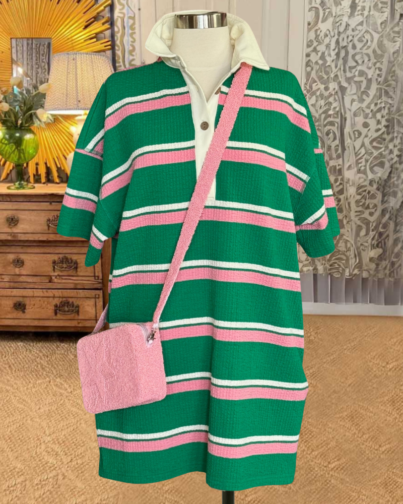 Striped Bubble Dress