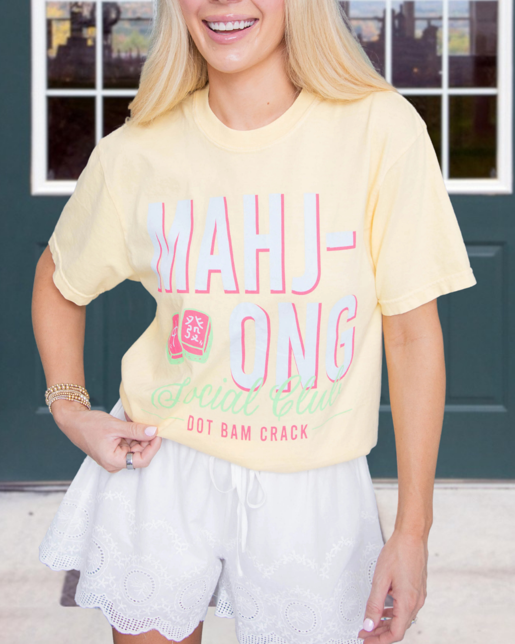 Mahjong Club Crewneck T-Shirt