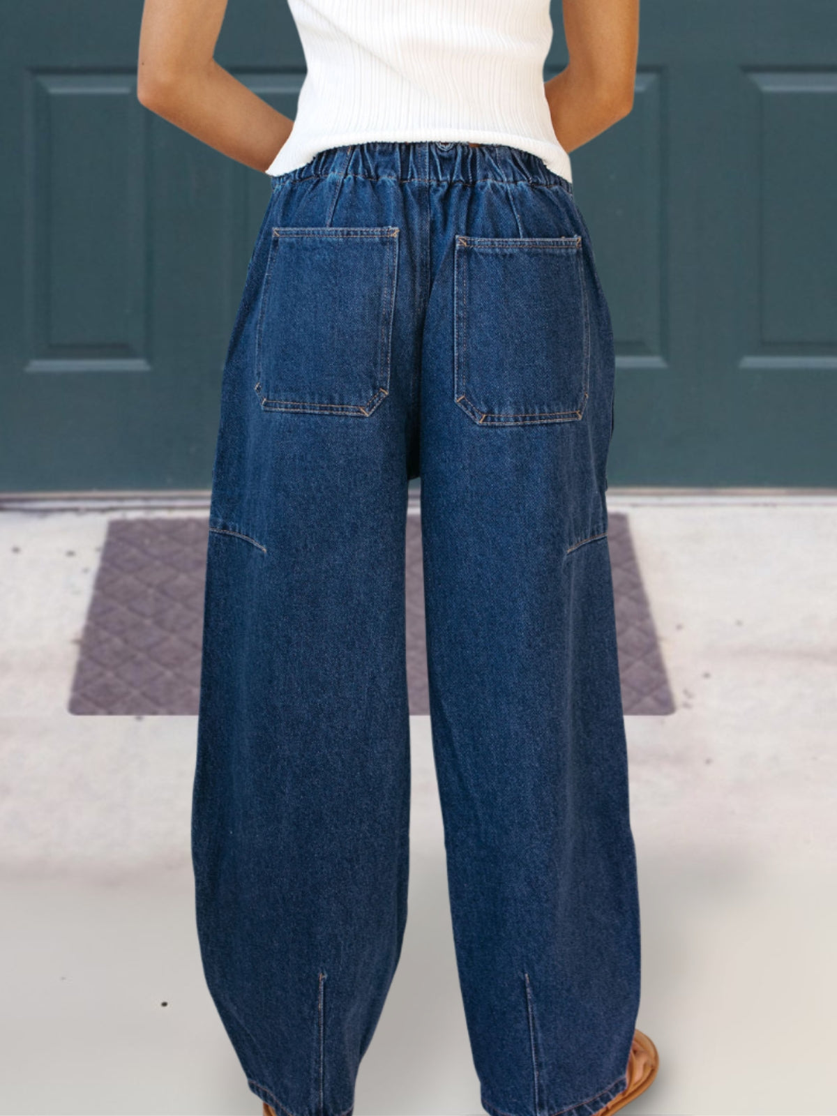 Barrel Work Pocket Jeans