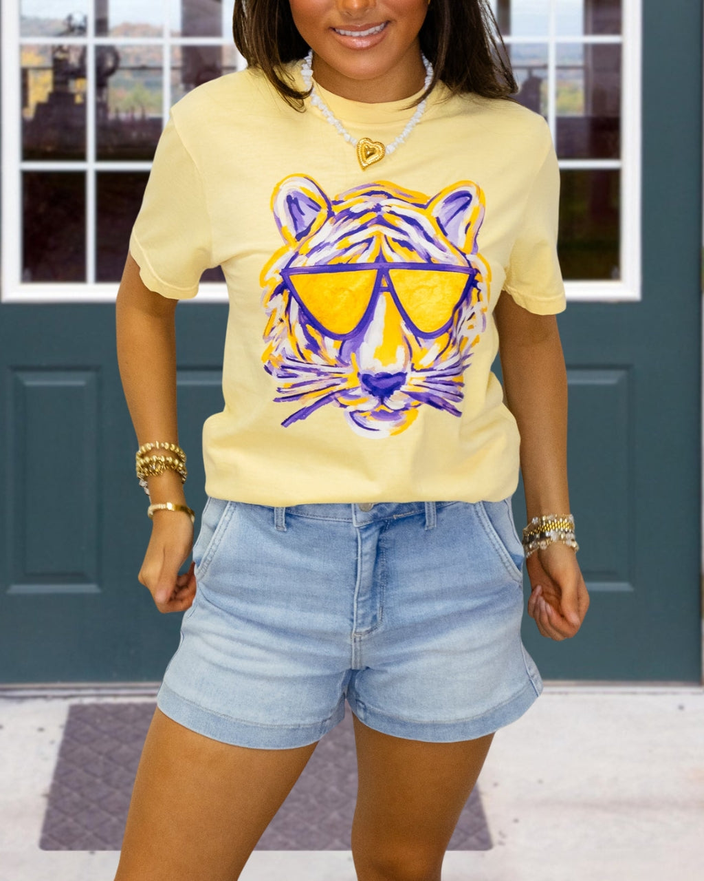 Tailgate Essential Sunglasses Tiger Tee