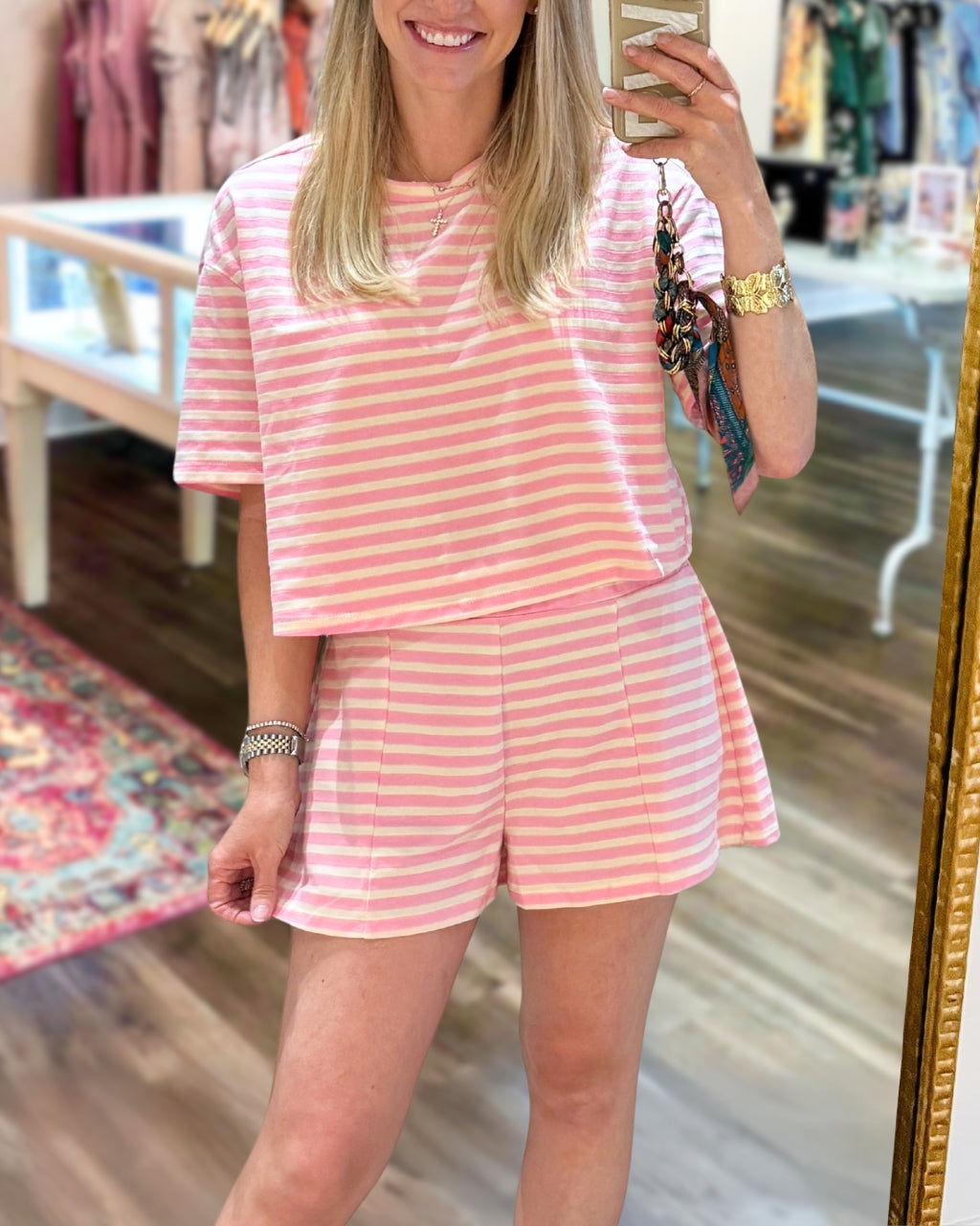 Breezy Stripe Co Ord Set