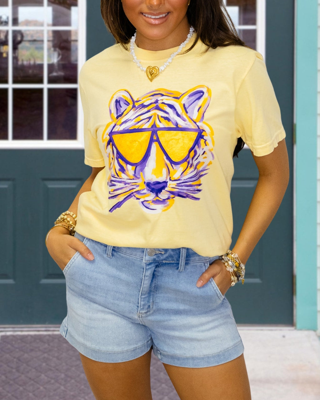Tailgate Essential Sunglasses Tiger Tee