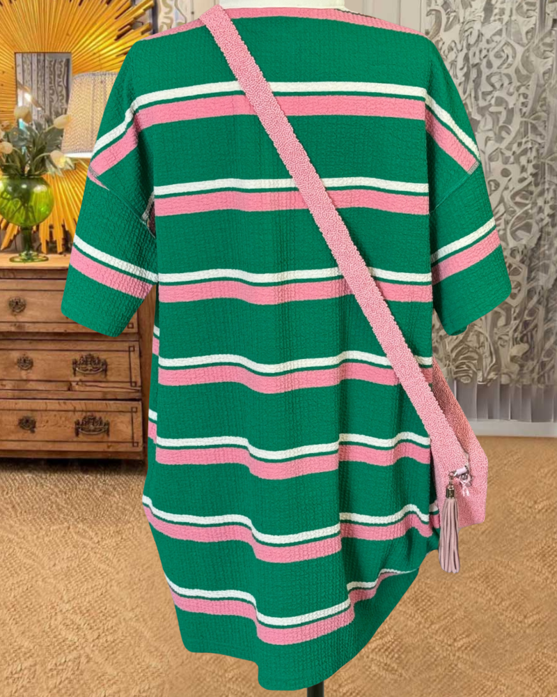 Striped Bubble Dress