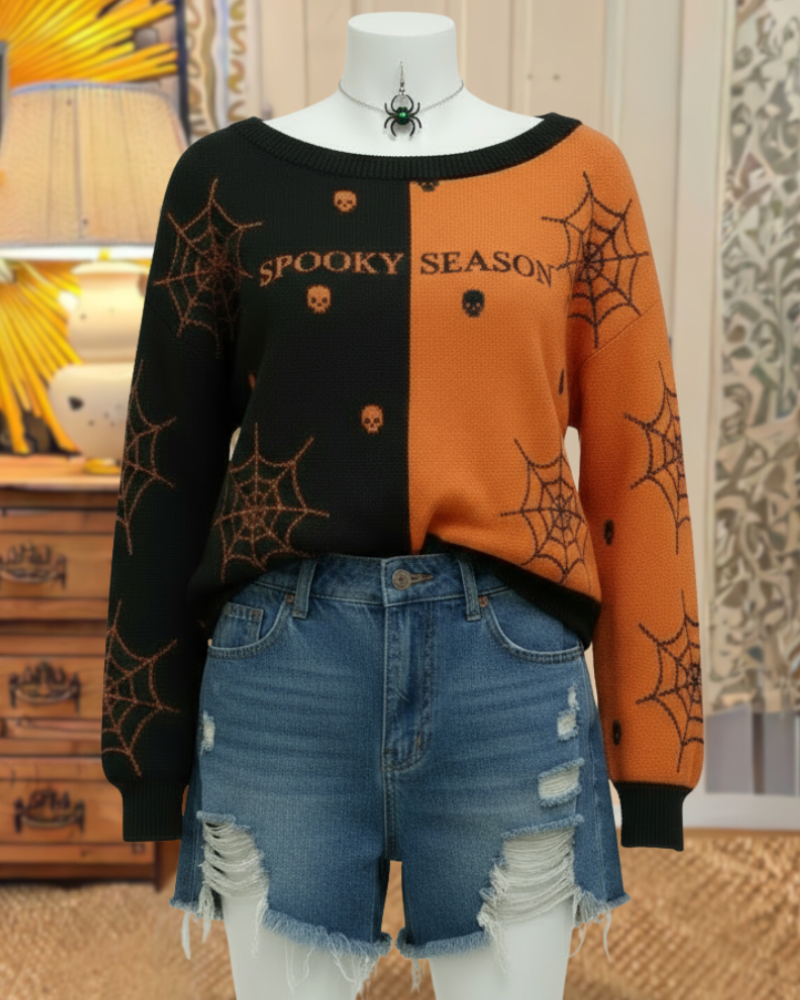 Ghostly Web Sweatshirt