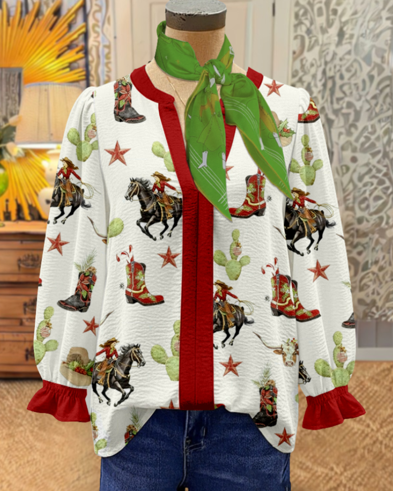 Western Cowgirl Boots Top