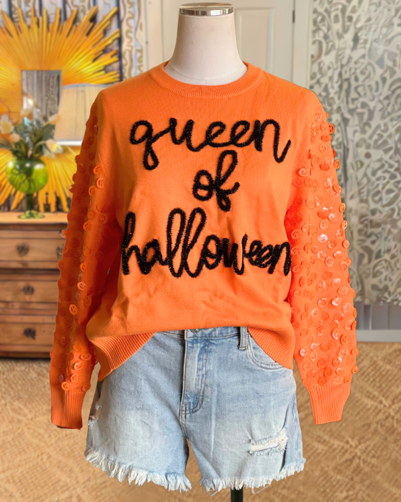 Queen Of Halloween Sweatshirt