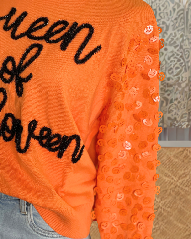 Queen Of Halloween Sweatshirt