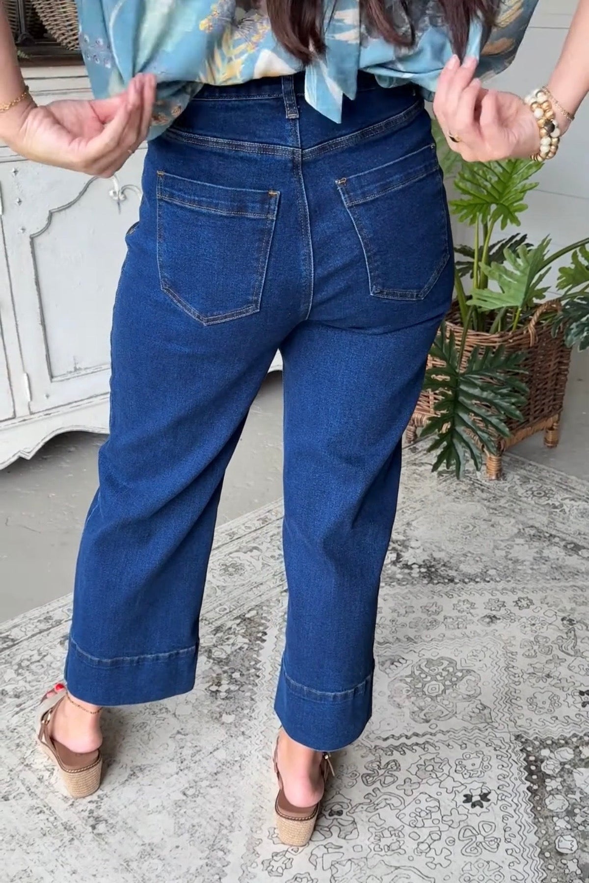 Slightly Stretchy Front Pocket Jeans
