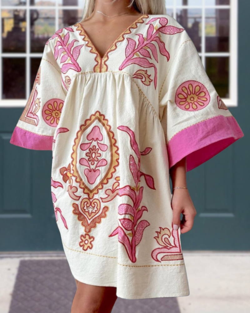 Boho Rhapsody Babydoll Dress