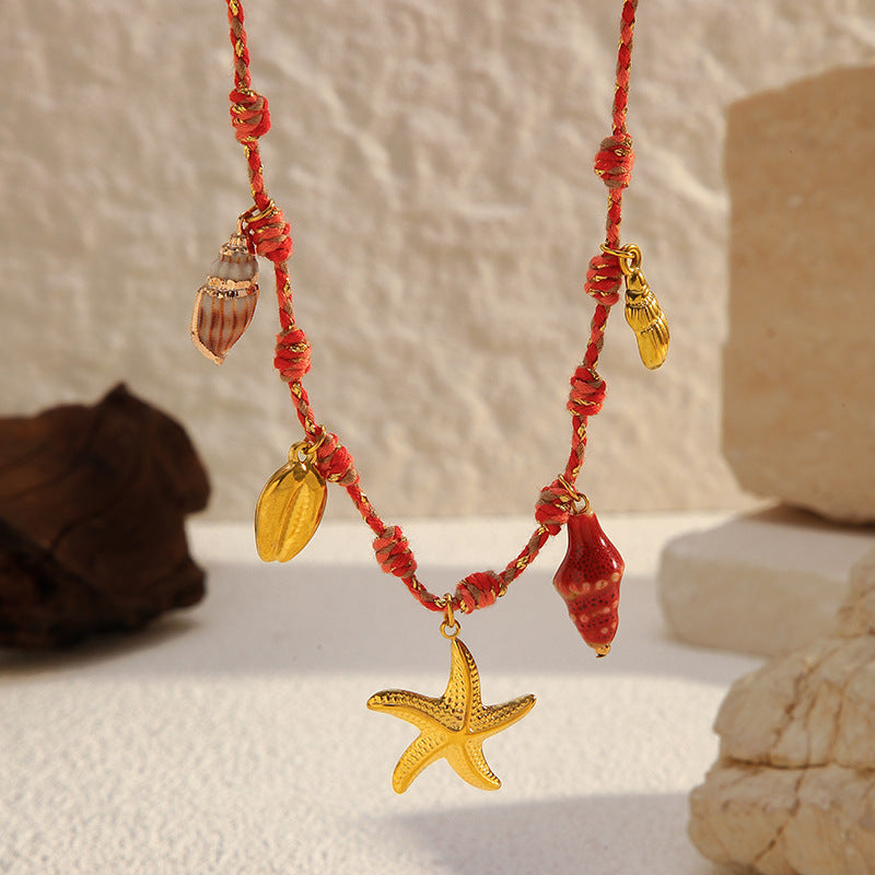 Ocean-Themed Accessory Necklace