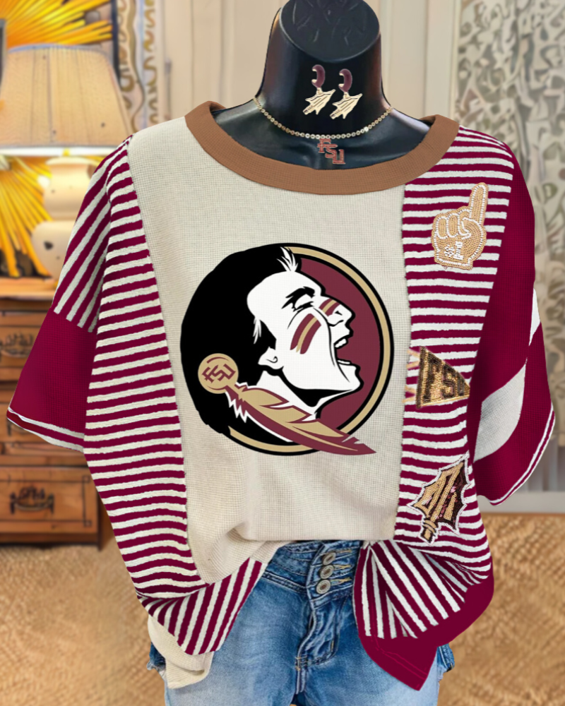 Florida State Seminoles Sequin Tee