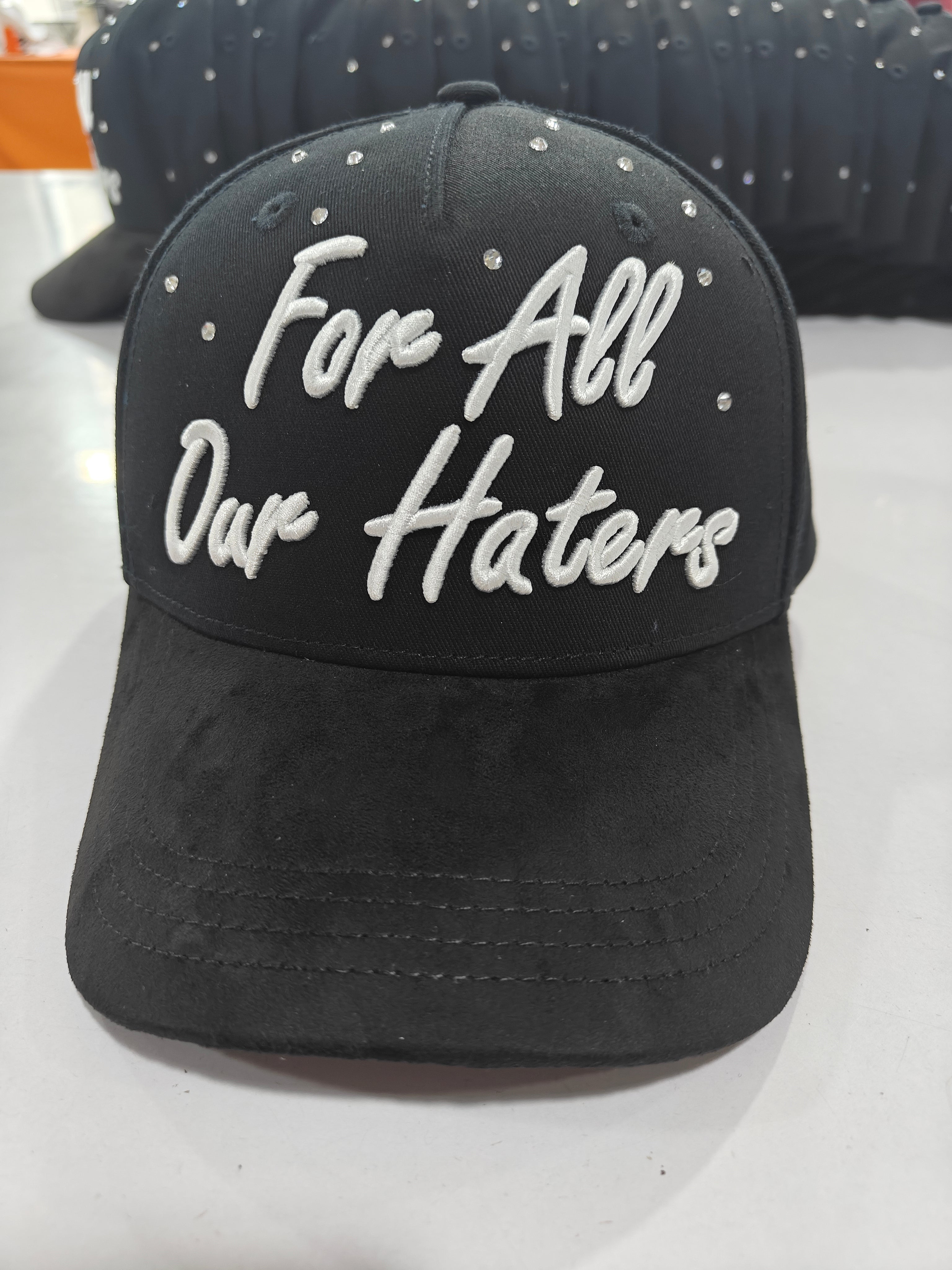 Dandy Hats - Rhinestone Embroidery Satin Lining