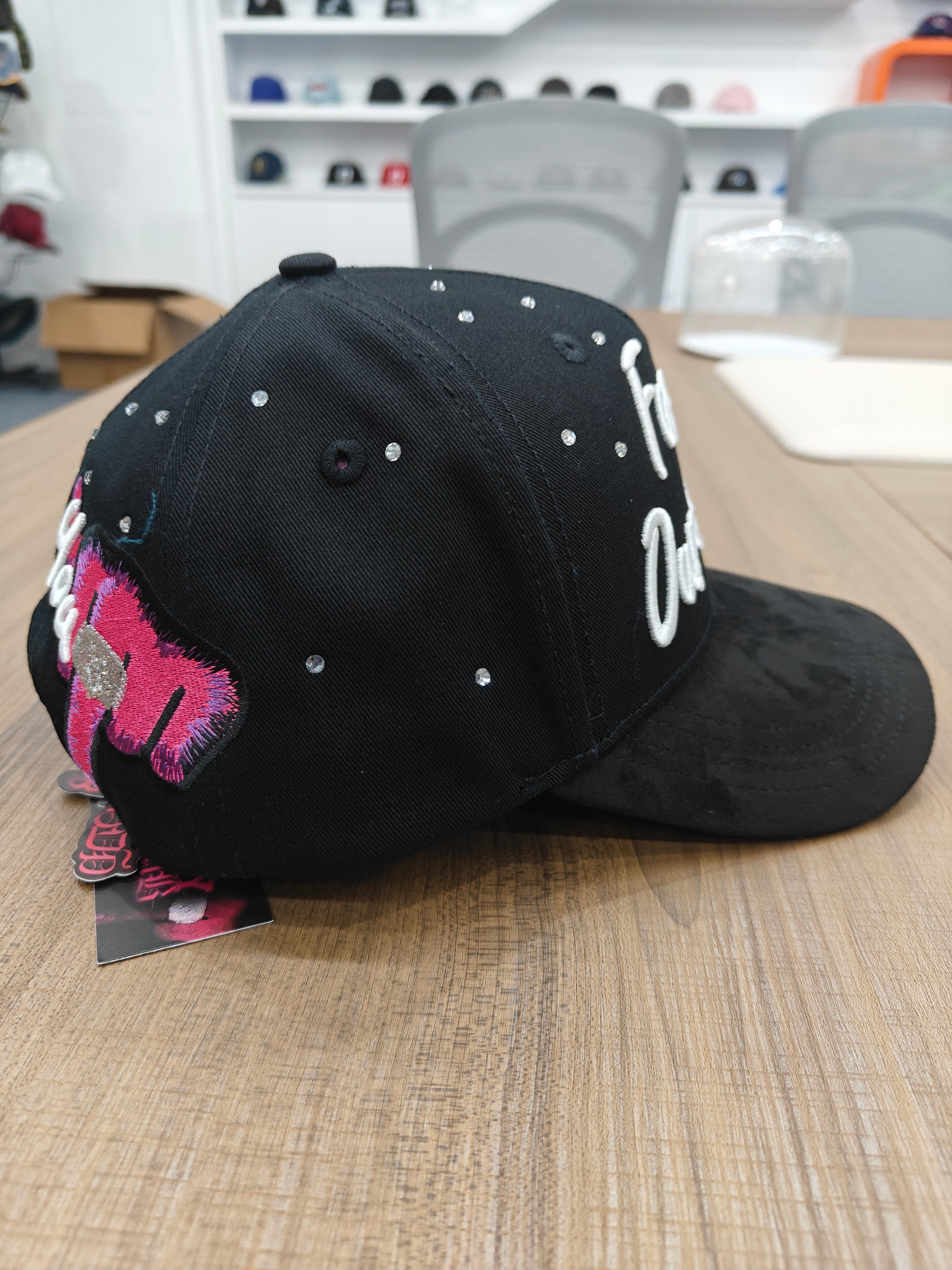 Dandy Hats - Rhinestone Embroidery Satin Lining