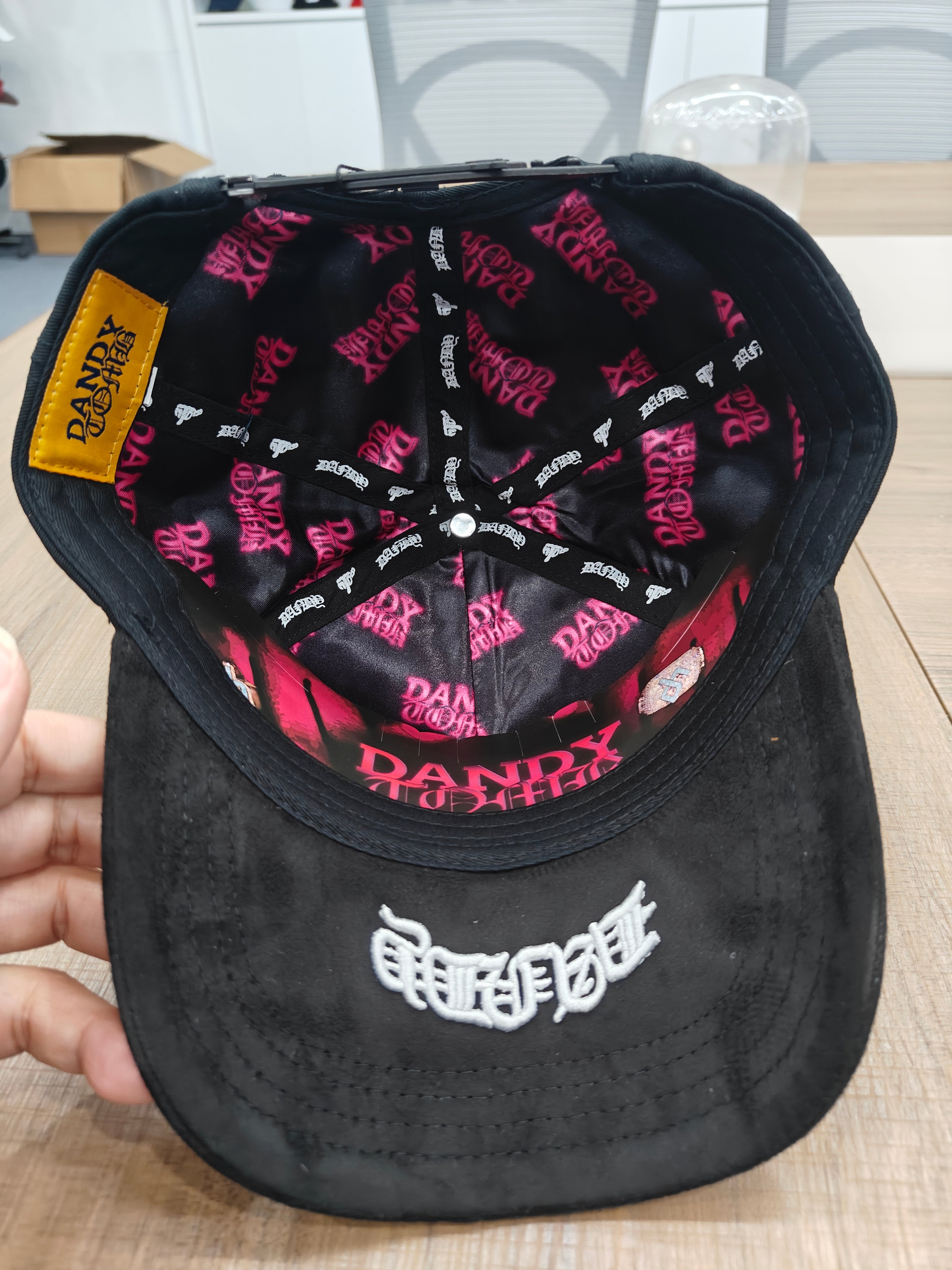Dandy Hats - Rhinestone Embroidery Satin Lining