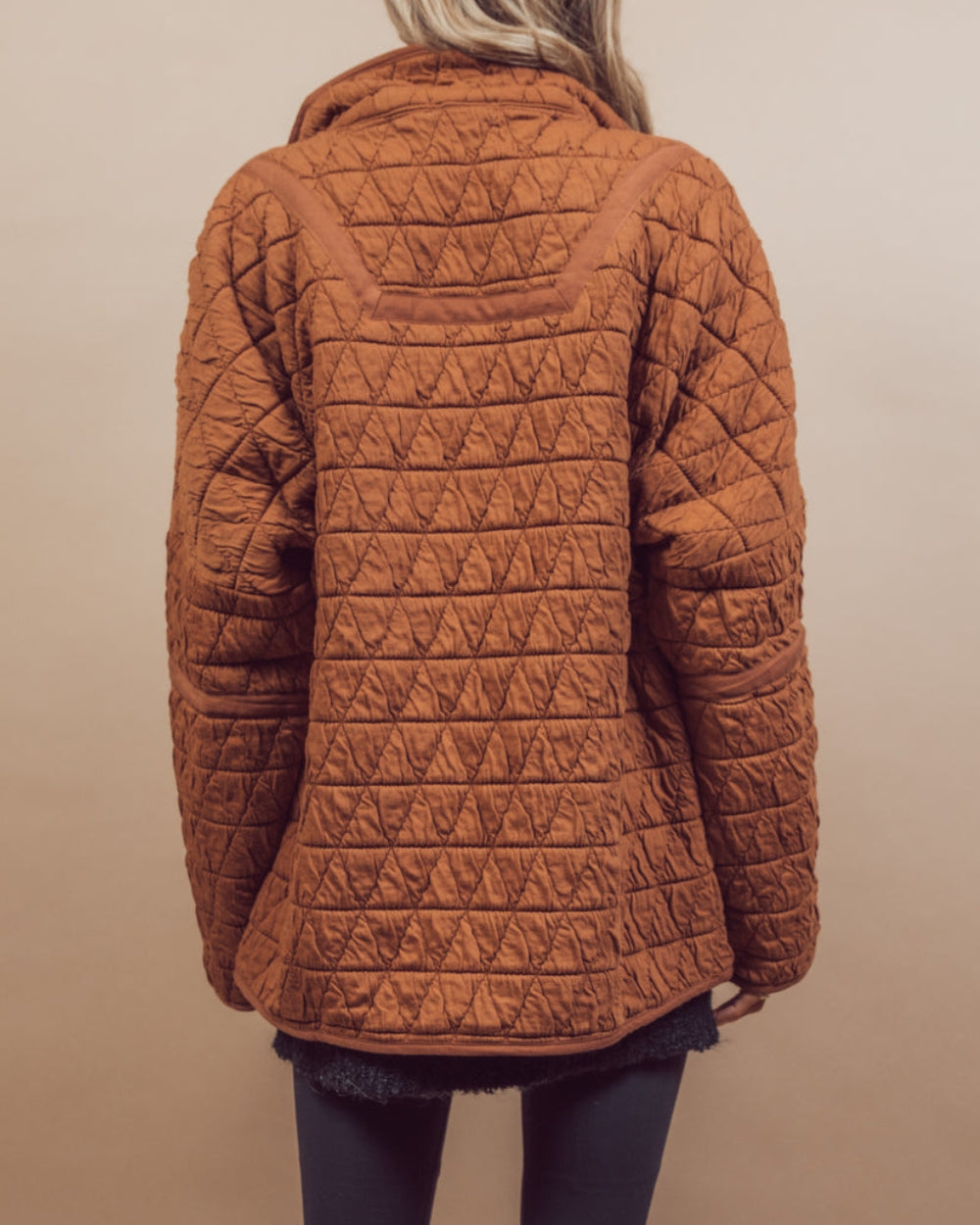 Oversize Soft Quilted Jacket