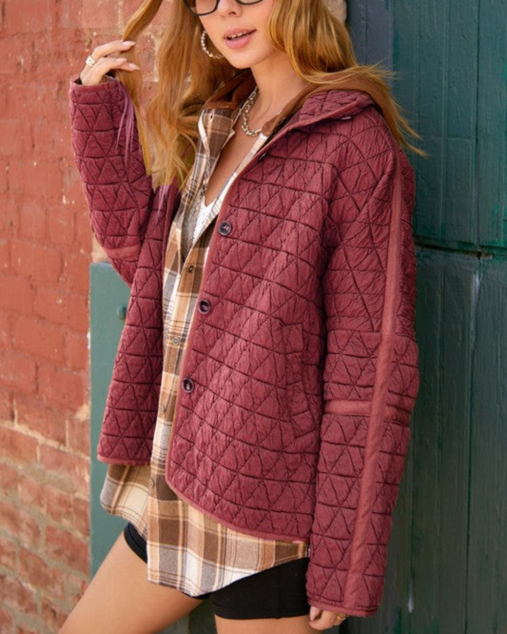 Oversize Soft Quilted Jacket