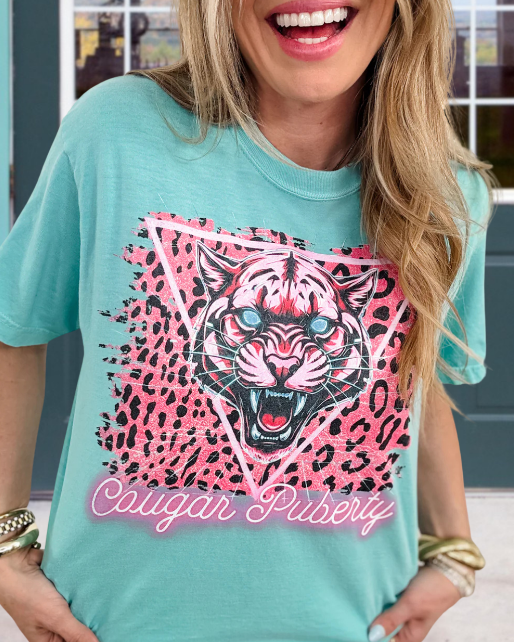 "Cougar Puberty" Graphic Tee