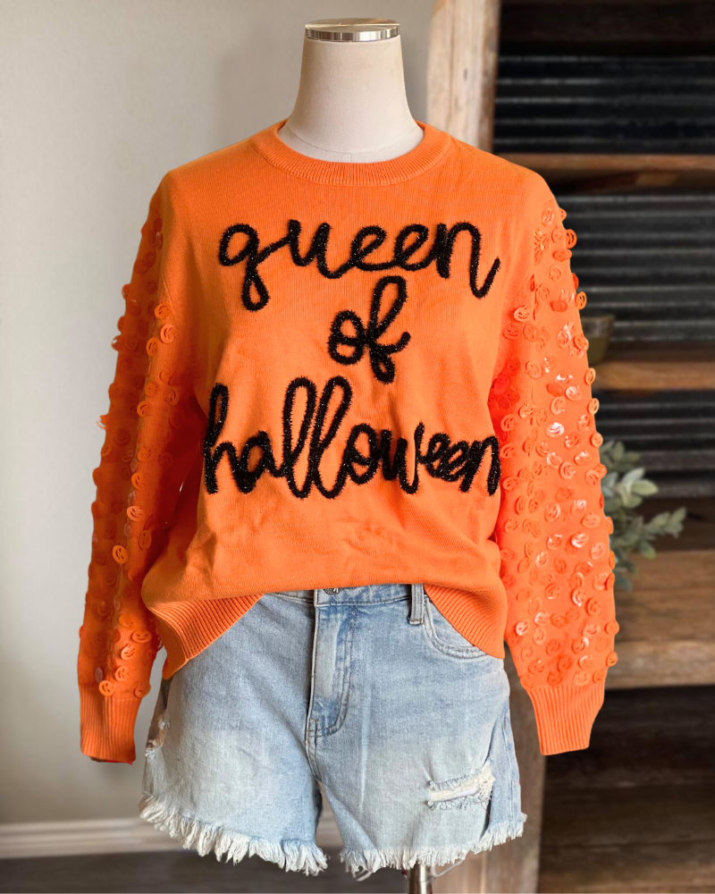 Queen Of Halloween  Sweatshirt